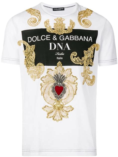 dolce gabbana men t shirts|farfetch dolce and gabbana t shirts.